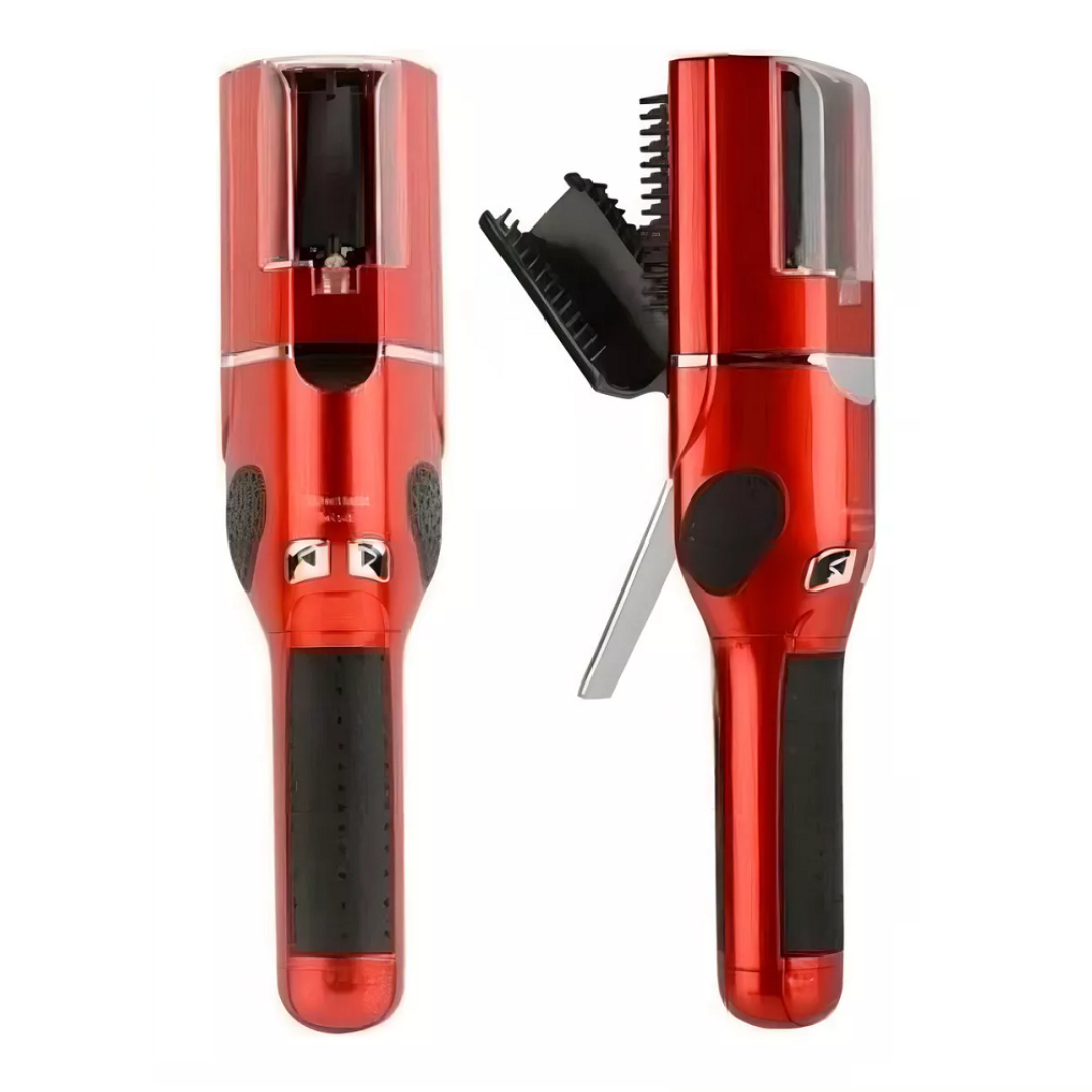CEPILLO PARA EL CABELLO 3 EN 1 ® te quita la horquilla, el frizz y revitaliza tu cabello.