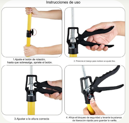 SOPORTE MULTIUSOS®  levanta y sostiene tus productos pesados sin ayuda.