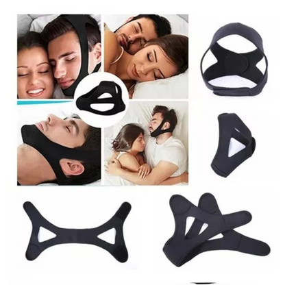 ANTIRONQUIDOS® faja facial contra ronquidos y apnea del sueño